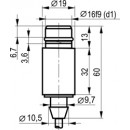Бесконтактный выключатель ISB WF63A8-3-N-1-C2-20