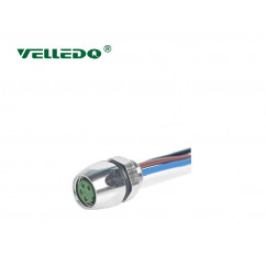 Монтажный разъем VELLEDQ FLQ-M8-F04(М8)-0.3