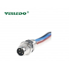 Монтажный разъем VELLEDQ FLQ-M8-M04(М8)-0.3