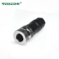 Соединитель клеммный VELLEDQ M12-F05T (розетка)